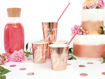 Picture of CUPS SHE SAID YES ROSE GOLD 220ML - 6 PACK